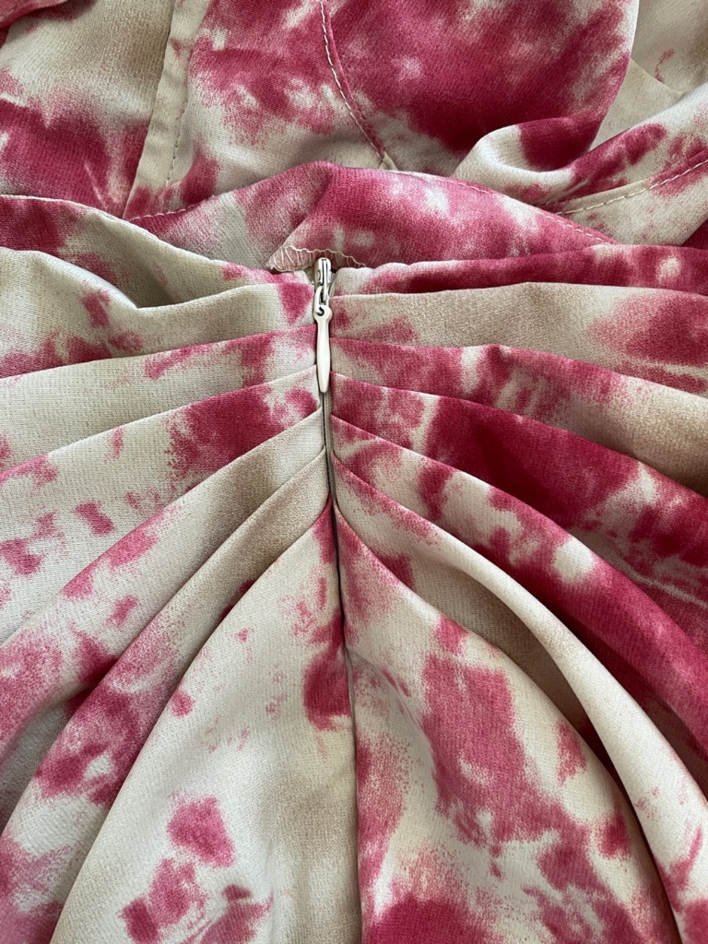PrettyLittleThing Pink Draped Coord Set - Picture 10 of 10